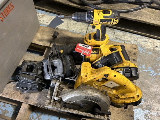 DEWALT CORDLESS TOOLS