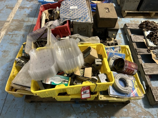 SKID OF ASSORTED HARDWARE