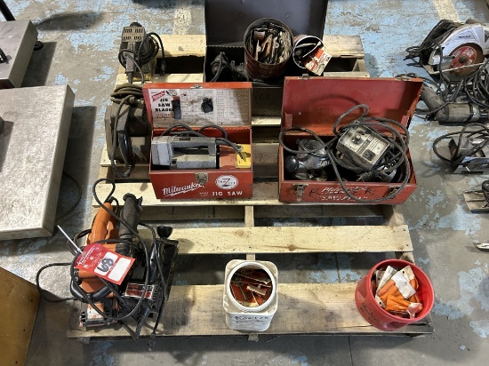 ASSORTED ELECTRIC TOOLS