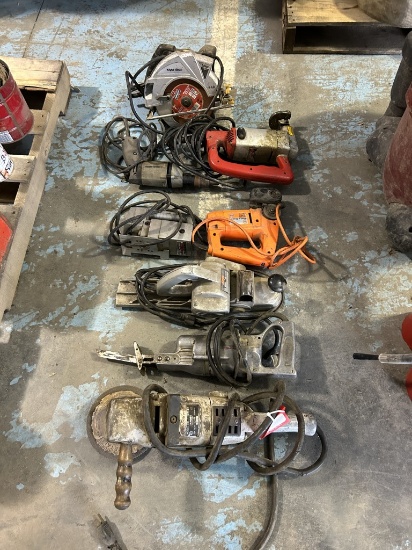 ASSORTED ELECTRIC TOOLS