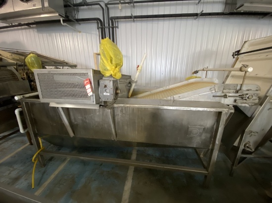 WASH TANK WITH DE-STONING TANK & WIPER