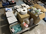 SKID OF ASSORTED JANITOR SUPPLIES, CLEANING PRODUCTS