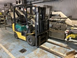 KOMATSU 18 PNEUMATIC TIRE PROPANE FORKLIFT