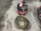 HUSKY AIR COMPRESSOR, JUMPER CABLES & TORCH HOSE