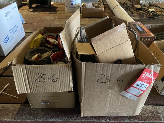ASSORTED LIGHTS (2) BOXES
