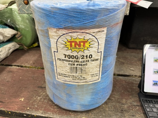 TNT BALER TWINE 7000/210, NEW, 15-ROLLS