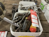ASSORTED TOOLS, SOCKETS, WRENCHES & MORE
