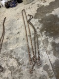 LINK CHAIN, APPROX. 16' & 14', HAS BEEN REPAIRED