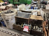 ASSORTED HARDWARE, NUTS, BOLTS, WASHERS & MORE
