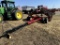 J&M TORSION-FLEX TF212 HARROW, APPROX 28', DOUBLE ROLLING BASKET, LIGHT KIT