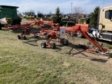 KUHN GA7822 MASTER DRIVE DOUBLE ROTARY RAKE, S/N: A0802 [35844]