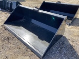 NEW SKID STEER BUCKET, 66''
