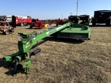 1999 JOHN DEERE 955 MOCO, MOWER CONDITIONER, 1,000 PTO, RUBBER ROLL CONDITIONERS, 2 PT HOOKUP, 14' C