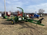 JOHN DEERE 3975 CHOPPER, S/N: E03975X350187 (CP - 49565) WITH JOHN DEERE 645B HAY HEAD, 7' PICKUP, S