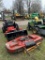 GRAVELY 272Z ZERO TURN MOWER, LIQUID COOLED TURBO DIESEL, 55'' FRONT MOUNT SNOW BLOWER, 72'' DECK, 1
