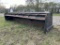 SNOW PUSHER, 9', SKID STEER MOUNT