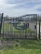 NEW GREAT BEAR BI-PARTING IRON GATE WITH DEER ART IN THE MIDDLE, 20'