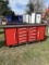 STEELMAN TOOL BOX/WORK BENCH, 10-DRAWERS, 2-CABINETS, 7',  STAINLESS