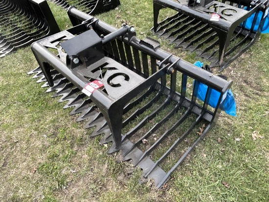 GRAPPLE BUCKET, SKID STEER MOUNT, 76''