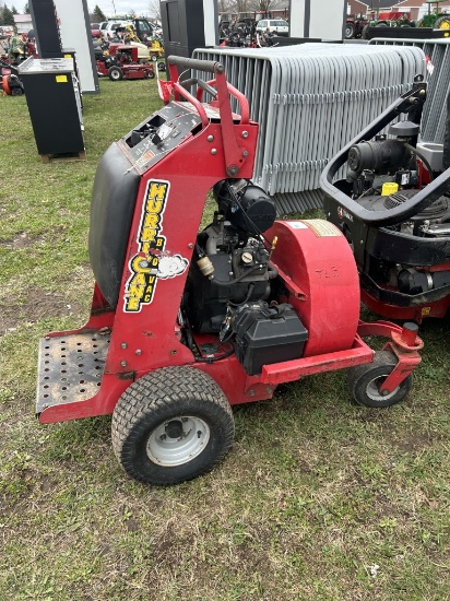 HURRICANE HBV36 RIDE ON BLOWER, KOHLER 740CC GAS ENGINE, ELECTRIC START, OWNER STATES RUNS GOOD, S/N