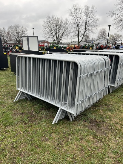 SAFETY FENCE, 80'' LONG, APPROX. (40 QTY.),
