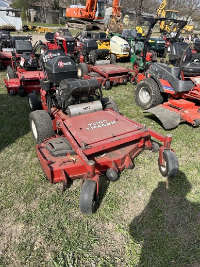 EXMARK TURF TRACER X-SERIES ZERO TURN WALK BEHIND COMMERCIAL MOWER, 54'' KOHLER 23-HP ENGINE, 1388 H