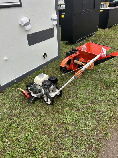 LITTLE WONDER WALK BEHIND EDGER, HONDA GX120 GAS ENGINE
