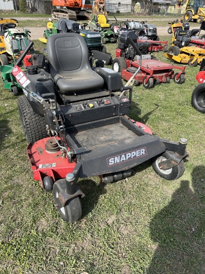 SNAPPER NZM 52'' ZERO-TURN COMMERCIAL MOWER, KAWASAKI 21-HP ENGINE, S/N: 31258008