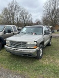 2001 CHEVY TAHOE 4-DOOR SUV, 5.3L GAS ENGINE, AUTO TRANS, 4X4, LEATHER, AM/FM-CASS, PW, PL, PM, DRIV