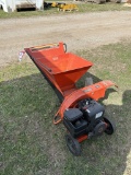 YARDMAN 5-HP SHREDDER/CHIPPER, RUNS