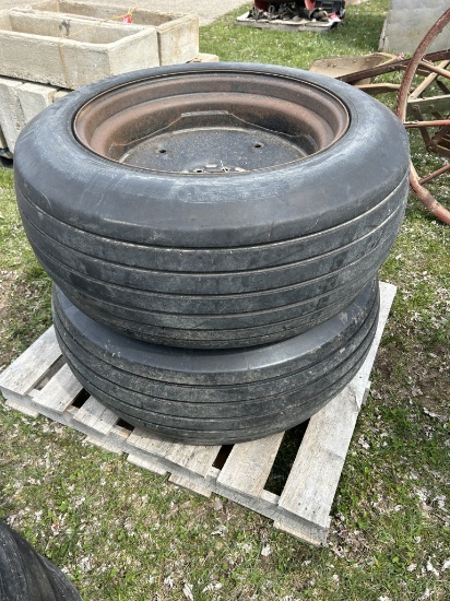 TITAN LSW 420-468 IMPLEMENT TIRES ON 8-BOLT RIMS (2 QTY.)