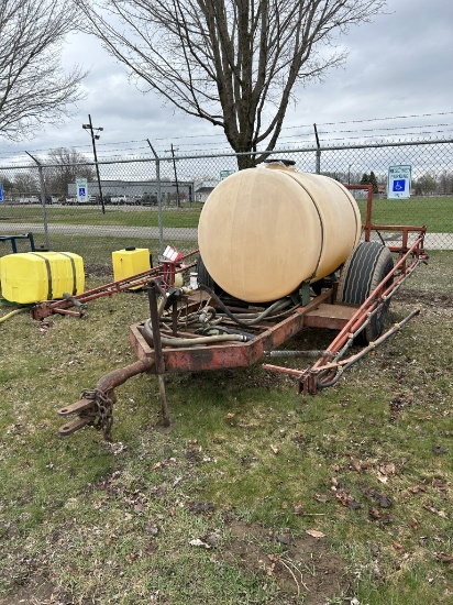 CUSTOM BUILT WEED SPRAYER, 500-GALLON TANK, 12-ROW