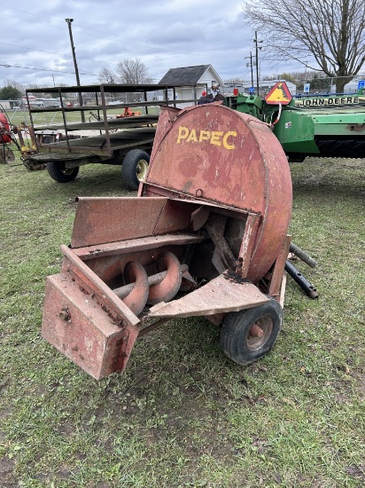PAPEC SILO BLOWER/FILLER, PTO, PIN HITCH