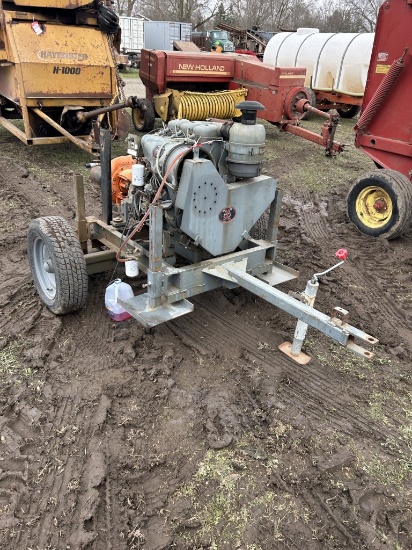 IRRIGATION PUMP, DEUTZ DIESEL, BERKLEY B3Z0M, 6'' INTAKE, 4'' DISCHARGE