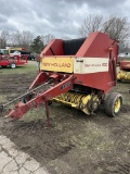NEW HOLLAND 630 ROUND BALER, 4X4, PTO, MANUAL IN OFFICE, S/N: 803058