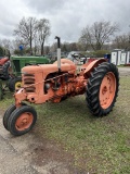 1941 CASE MODEL SC TRACTOR, DRAW BAR, PTO, NARROW FRONT, 4-CYLINDER GAS ENGINE, 12-38 TIRES