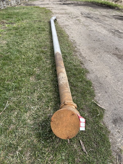 SUCTION PIPE, 6'', APPROX. 17'