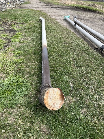 SUCTION PIPE, 6'', APPROX. 17.5'