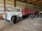 1966 INTERNATIONAL 1600 LOADSTAR SINGLE AXLE STAKE TRUCK, DUMP, 16' X 8' X 40'' SIDES, INTERNATIONAL