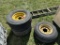 31 X 13.5-15 TIRE AND RIM (2), AND 12.5L-15 TIRE & RIM