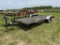 UTILITY TRAILER, TANDEM AXLE, 20' X 80