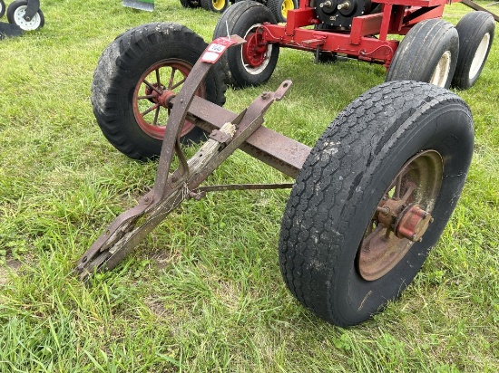 2-WHEEL CART WITH REAR HITCH