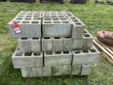 CINDER BLOCKS, 15-1/5'' X 5-1/2'' X 7-1/2'', APPROX. (60)