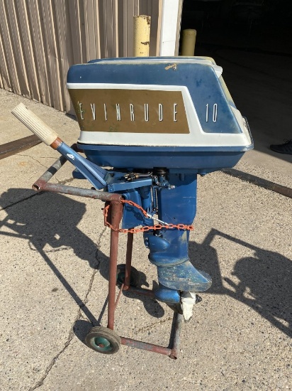 EVINRUDE 10 OUTBOARD BOAT MOTOR