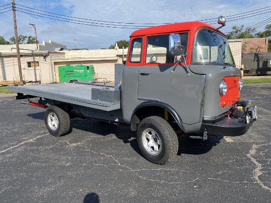 1957 JEEP FORWARD CONTROL 170 FLATBED TRUCK