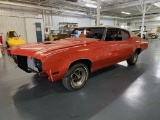 1971 BUICK SKYLARK GS455, 455 C.I. V8 ENGINE, AUTO TRANS, AM RADIO, AC, PROJECT CAR, INCLUDES PARTS,