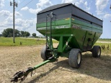 BRENT 644 GRAVITY WAGON, 455-55R22.5 TIRES, LIGHT KIT, EXTENDABLE TONGUE, S/N: B29 390 163