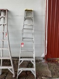 WERNER 8' ALUMINUM STEP LADDER