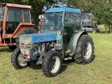 LANDINI 85F TRACTOR, 3PT, NO TOP LINK, PTO, 2-REMOTES, 4WD, CAB, 14.9-24 REAR TIRES, 7.5-18 FRONT TI