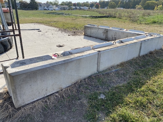 CEMENT BLOCKS, 6' X 2' X 2' (3 QTY.)